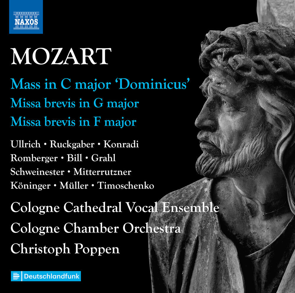 the album cover for Mozart / Ullrich / Ruckgaber / Poppen - Complete Masses Vol. 4 - Mass In C Major