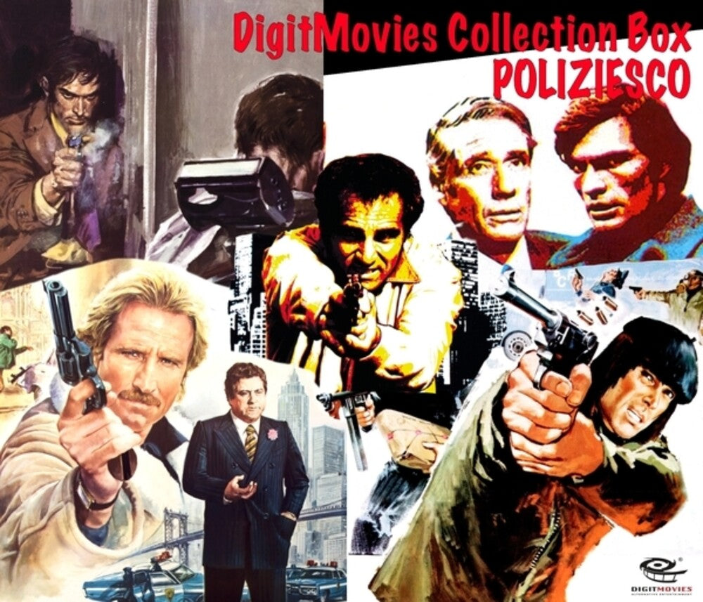 the album cover for Luciano Michelini / Micalizzi,Franco (Box) - Digitmovies Collection Box Poliziesco (Box)