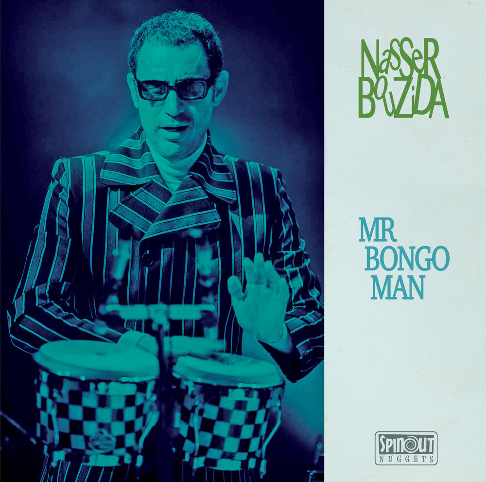 the album cover for Nasser Bouzida - Mr Bongo Man