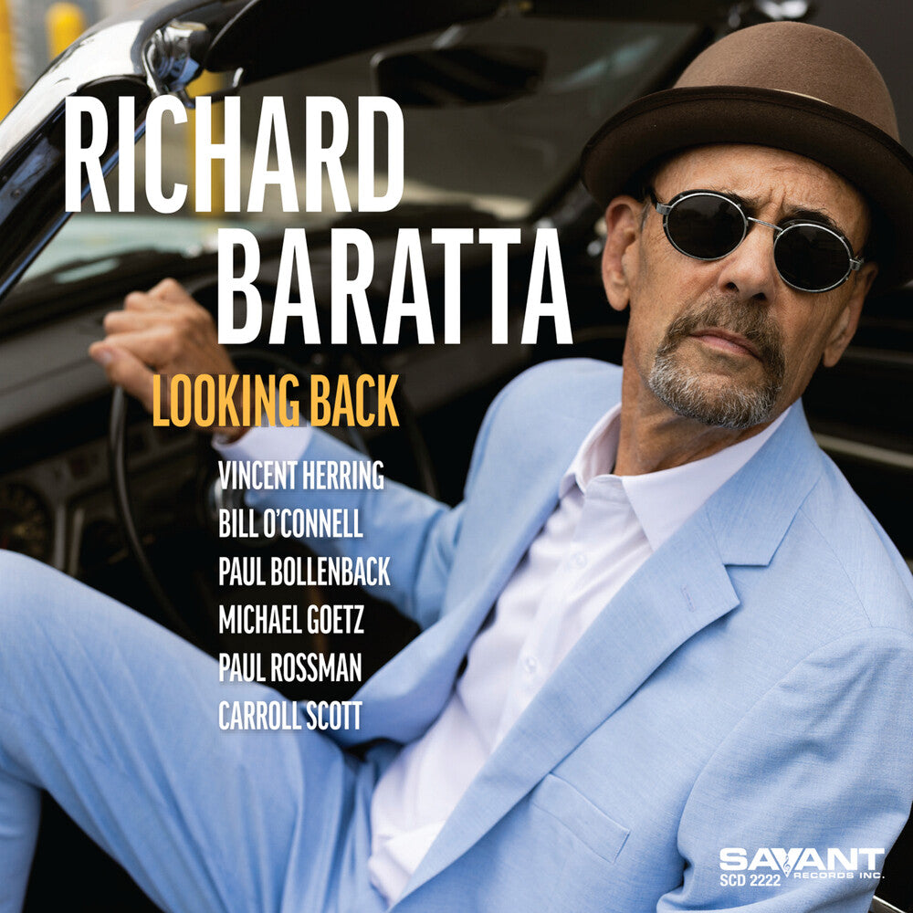 the album cover for Richard Baratta - Looking Back