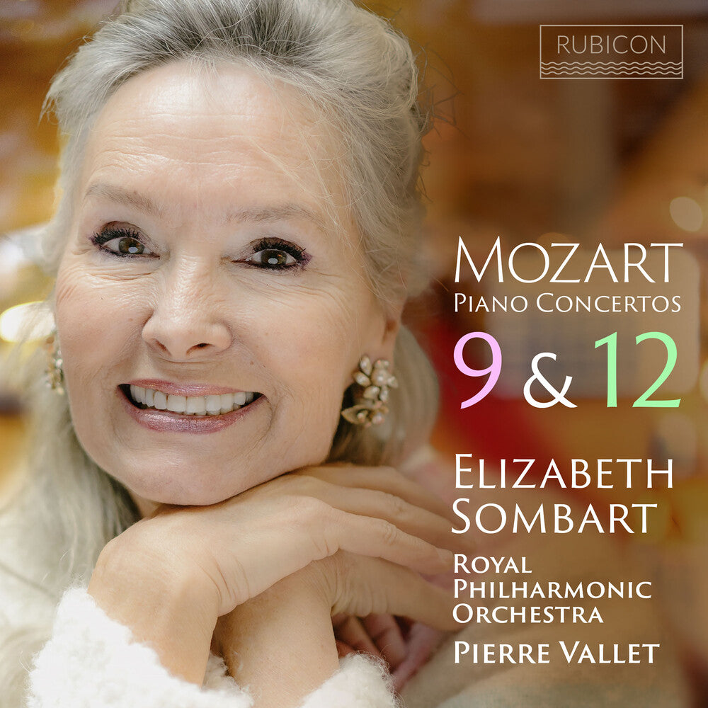 the album cover for Elizabeth Sombart - Mozart: Piano Concertos 9 & 12