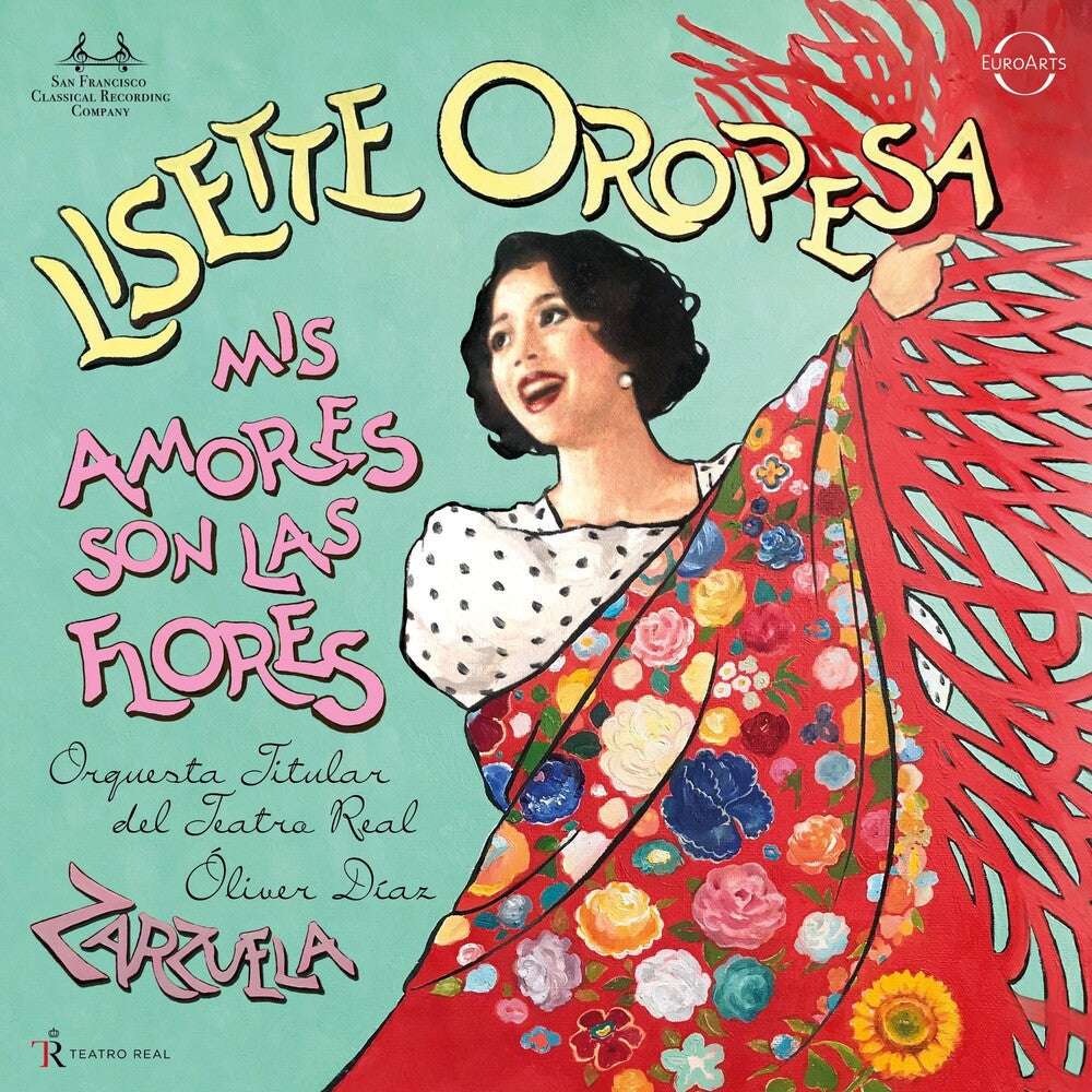 Mis Amores Son Las Flores - Zarzuela Arias Music CD