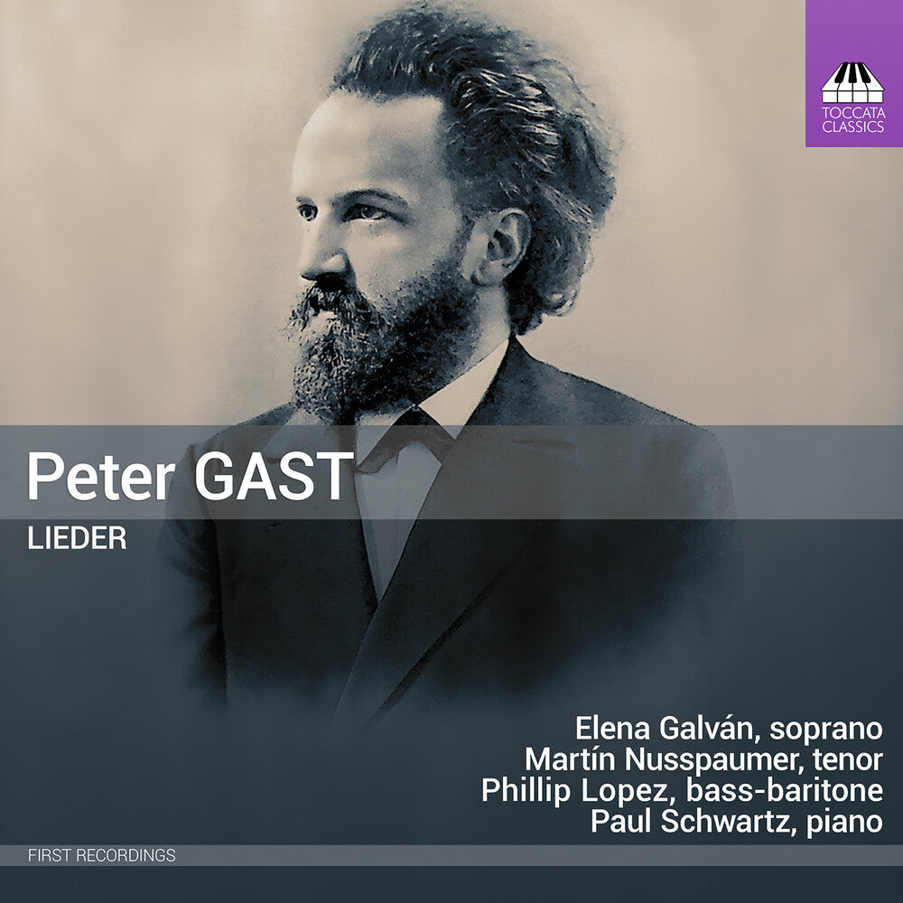 the album cover for Gast / Elena Galvan / Nusspaumer,Martin - Lieder