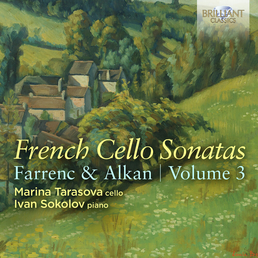 the album cover for Farrenc / Alkan / Sokolov - French Cello Sonatas 3