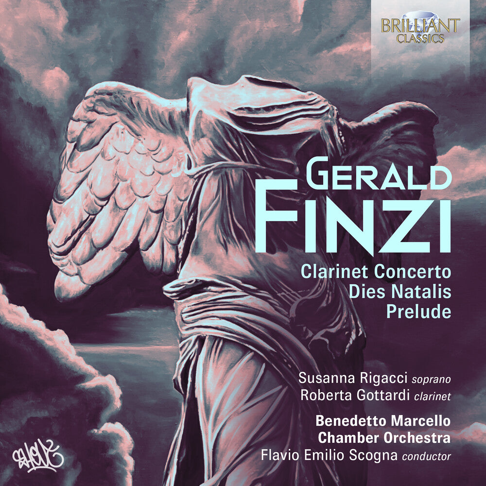 the album cover for Finzi / Rigacci / Benedetto Marcello Chamber Orch - Clarinet Concerto Dies Natalis Preludio