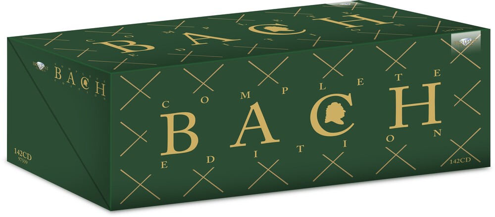 the album cover for J Bach .S. - J.S. Bach Complete Edition