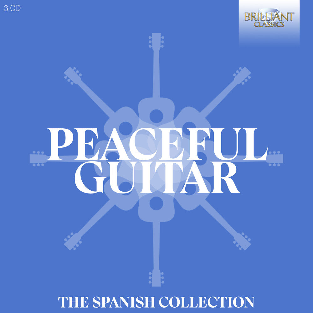 the album cover for Albeniz / Arcas / Mesirca - Peaceful Guitar - The Spanish Collection
