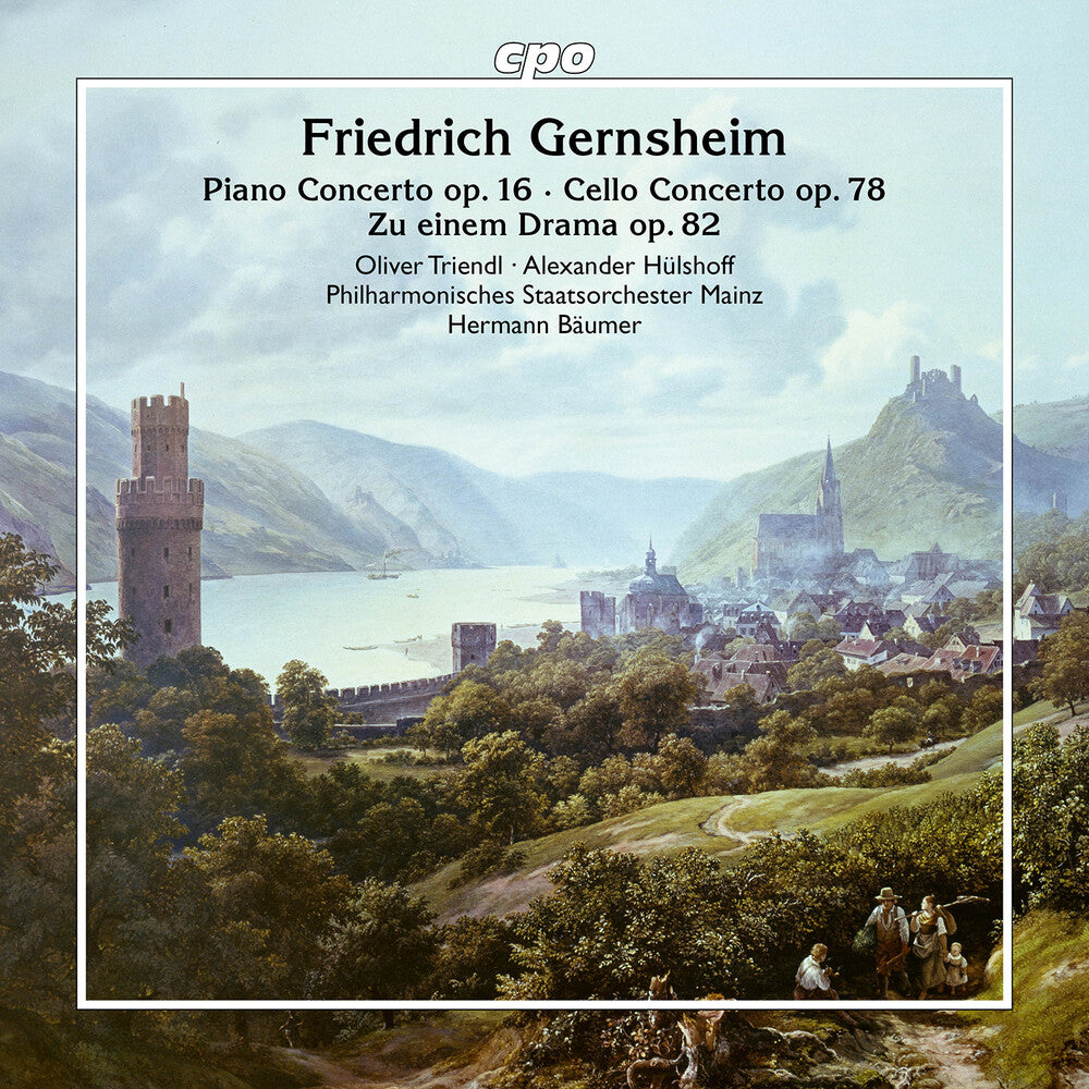 the album cover for Gernsheim / Triendl / Hulshoff - Orchestral Works