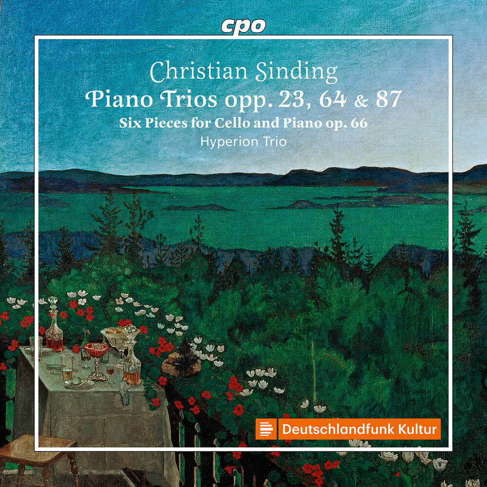 the album cover for Sinding / Hyperion Trio - Piano Trios Opp. 23, 64 & 87