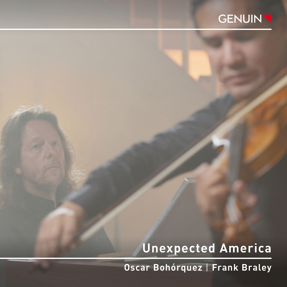 the album cover for Bolcom / Copland / Braley - Unexpected America