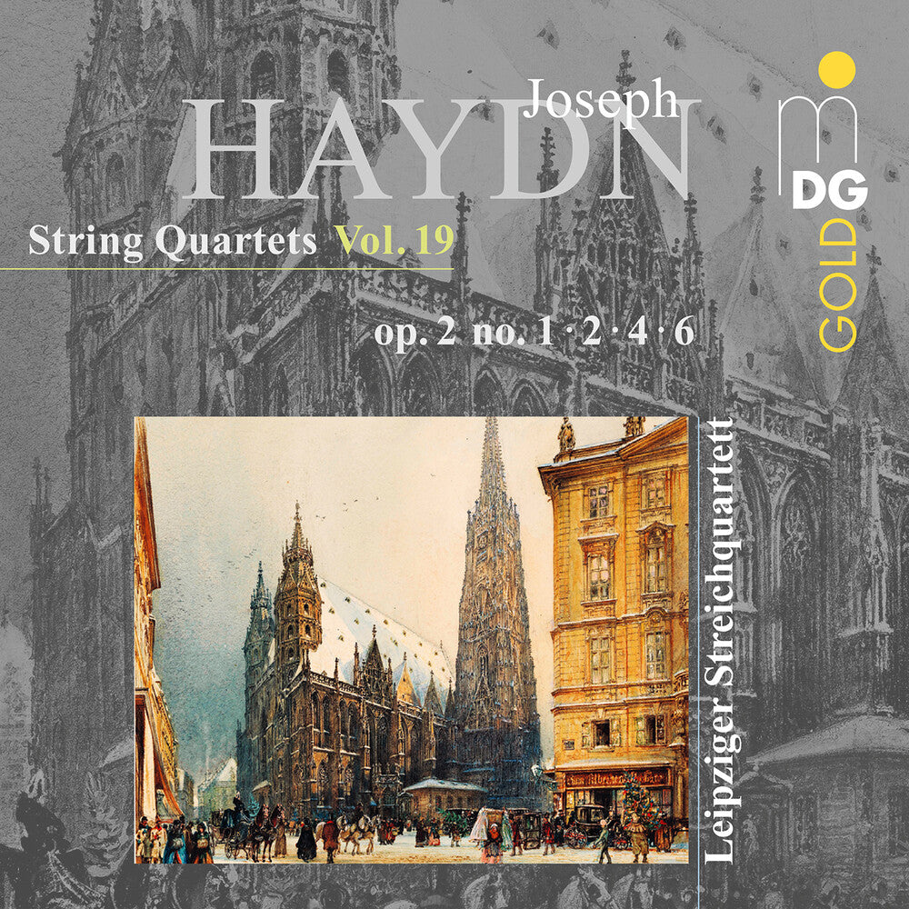 the album cover for Haydn / Leipziger Streichquartett - String Quartets Vol. 19