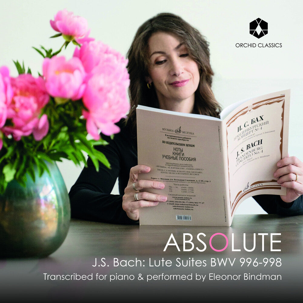 the album cover for J Bach .S. / Bindman - Absolute