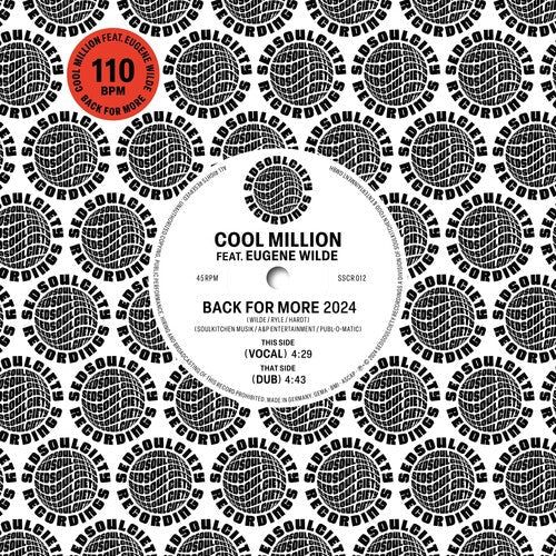 Cool Million - Back For More Vinyl Record
