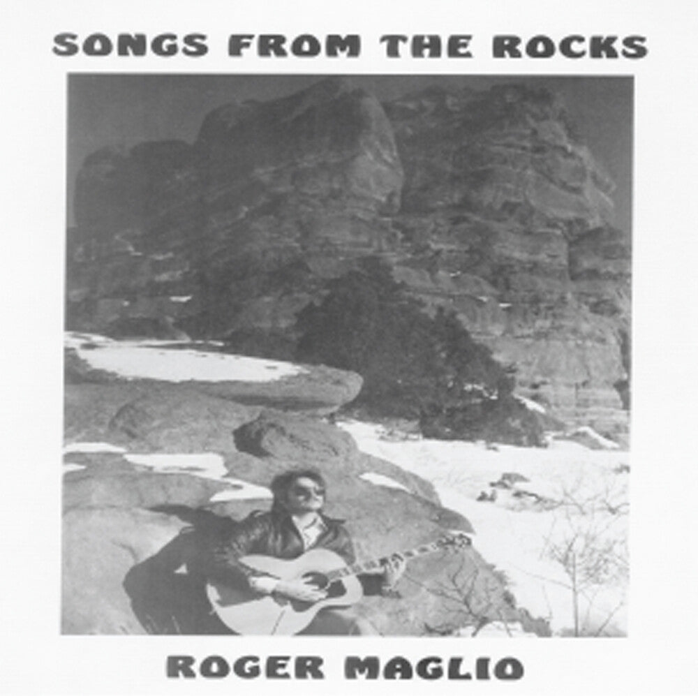 the album cover for Roger Maglio - Songs From The Rocks