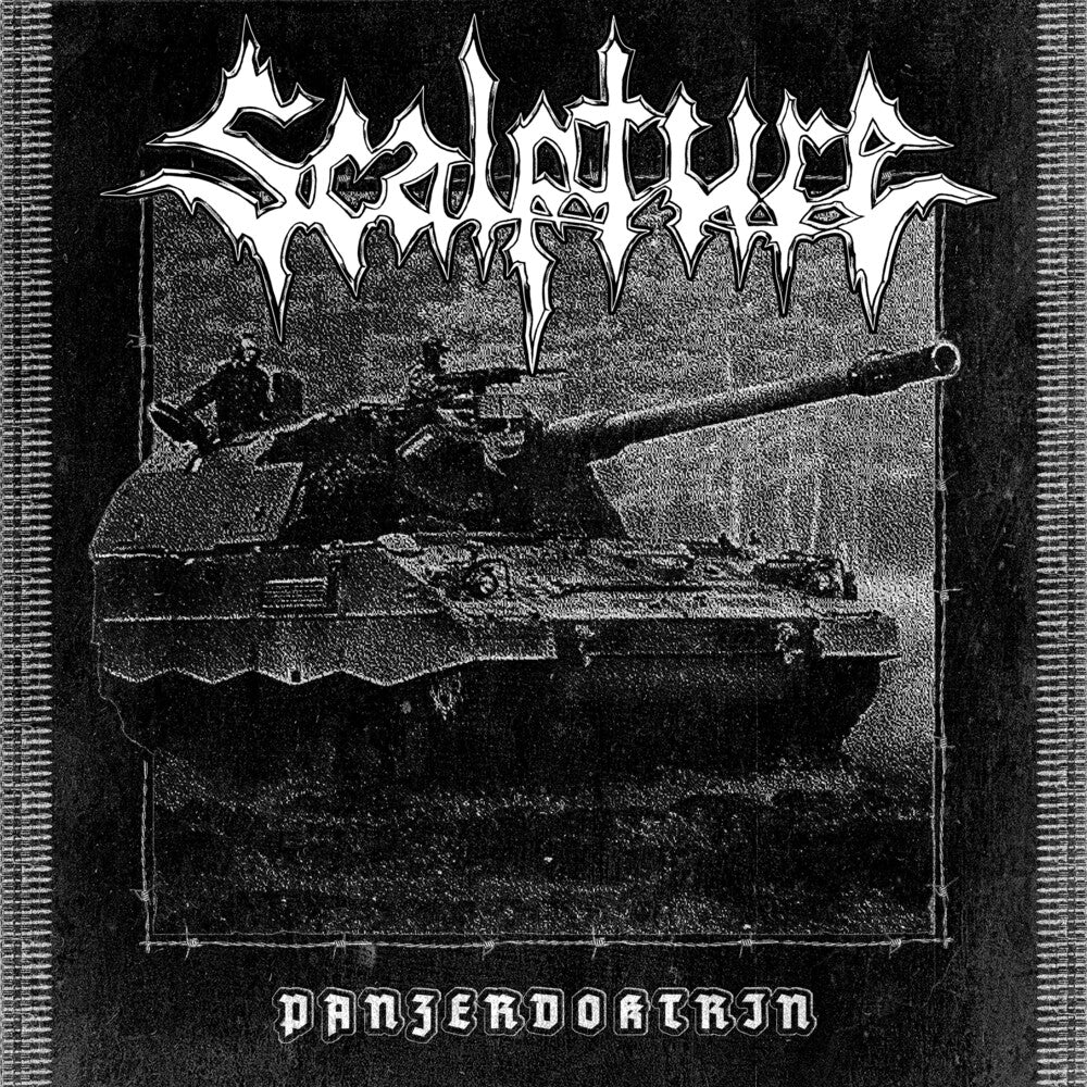 the album cover for Scalpture - Panzerdoktrin