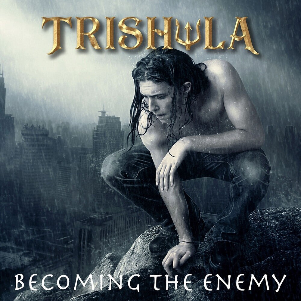 the album cover for Trishula - Becoming The Enemy