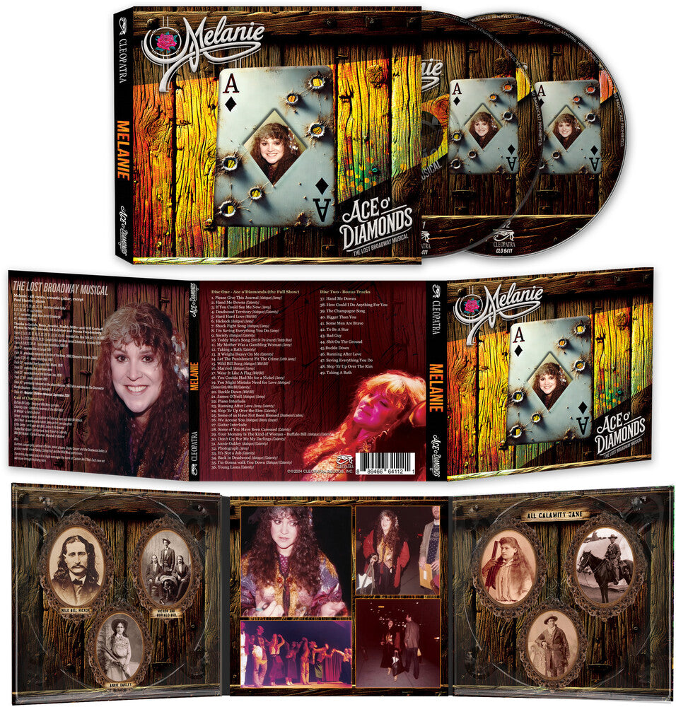 the album cover for Melanie - Ace O' Diamonds