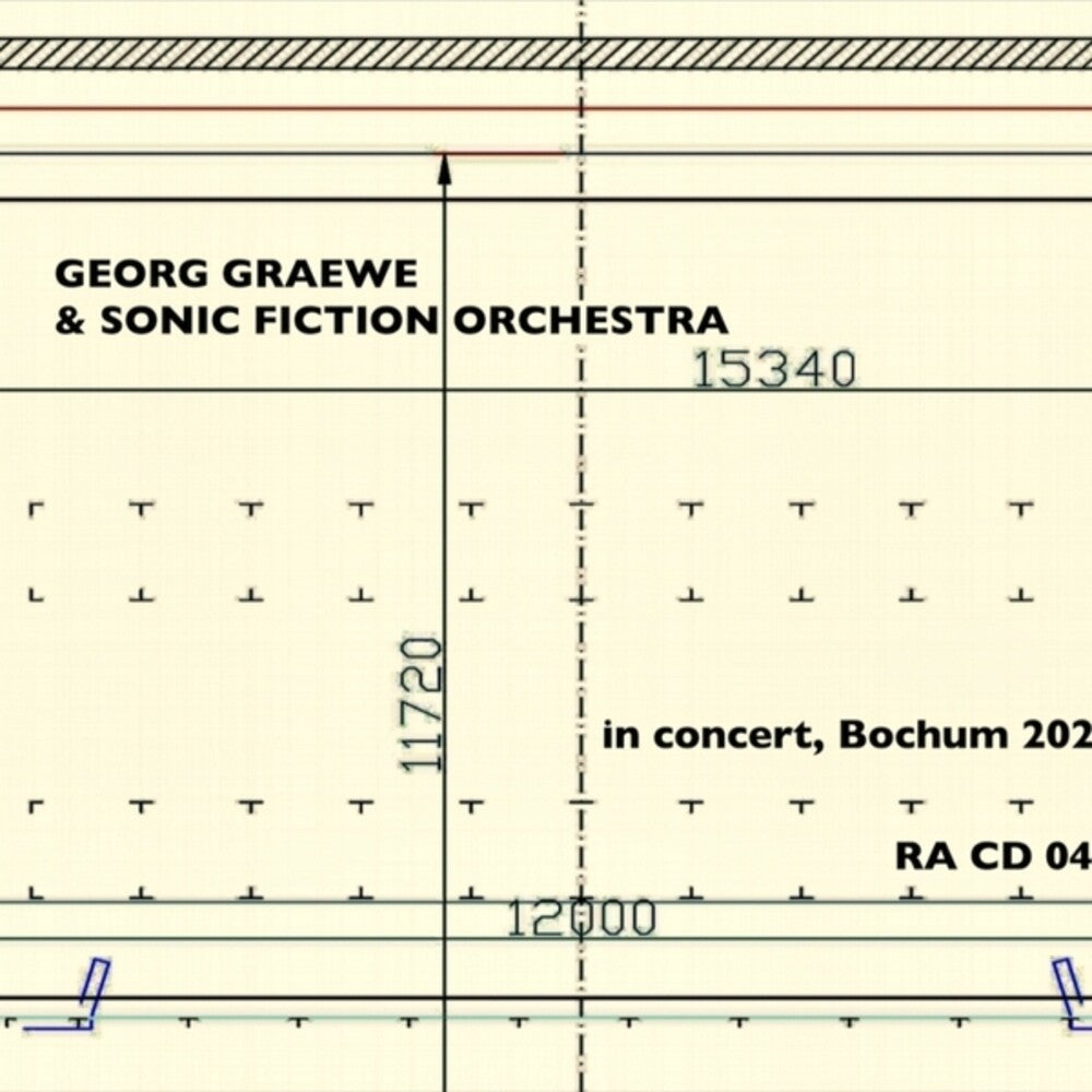 the album cover for Georg Graewe / Sonic Fiction Orchestra - In Concert Bochum 2022