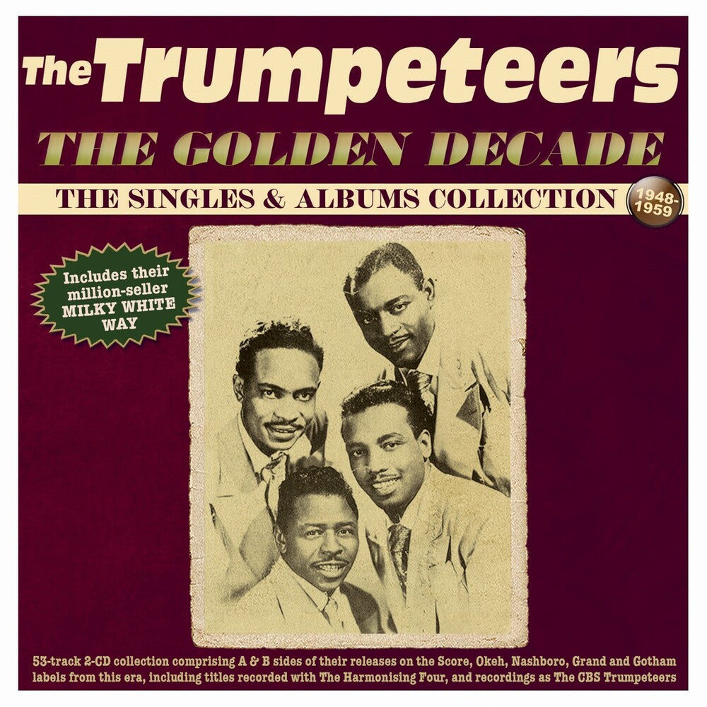 the album cover for Trumpeteers - Golden Decade: The Singles & Albums Collection