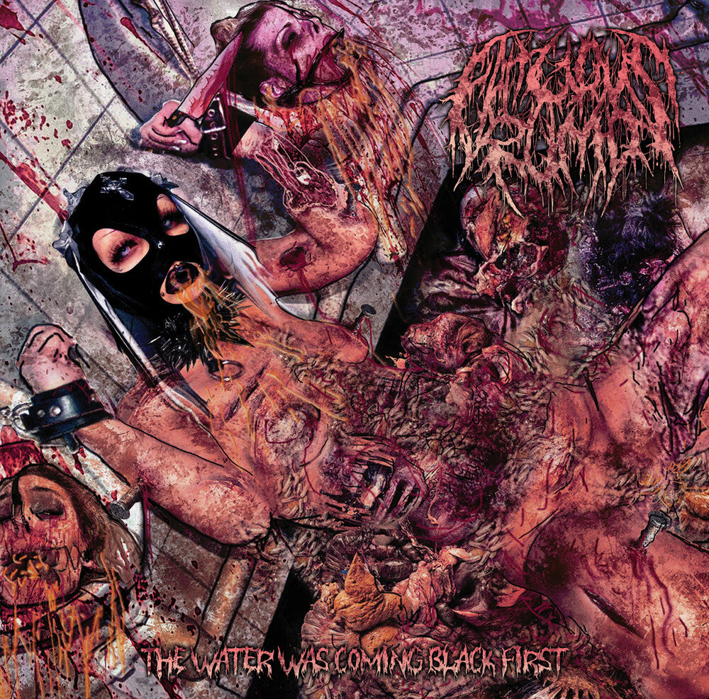 the album cover for Fatuous Rump - Water Was Coming Black First