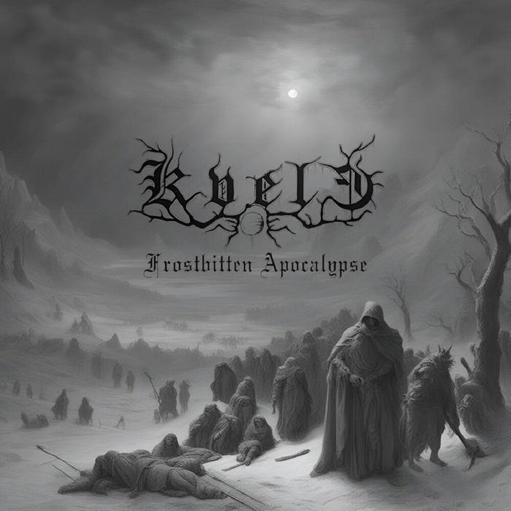 the album cover for Kvele - Frostbitten Apocalypse
