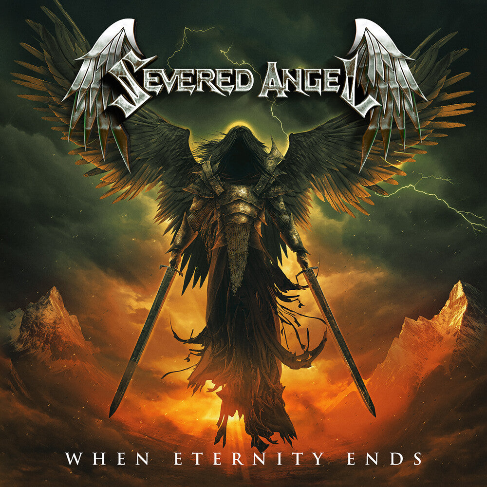 the album cover for Severed Angel - When Eternity Ends