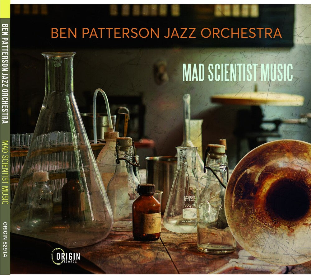 the album cover for Ben Patterson Jazz Orchestra - Mad Scientist Music