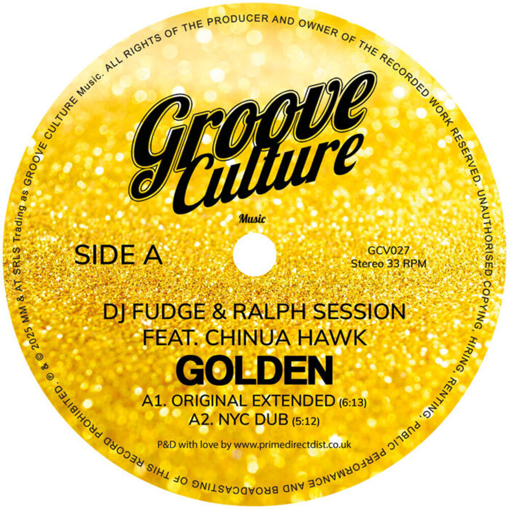 the album cover for DJ Fudge - Golden