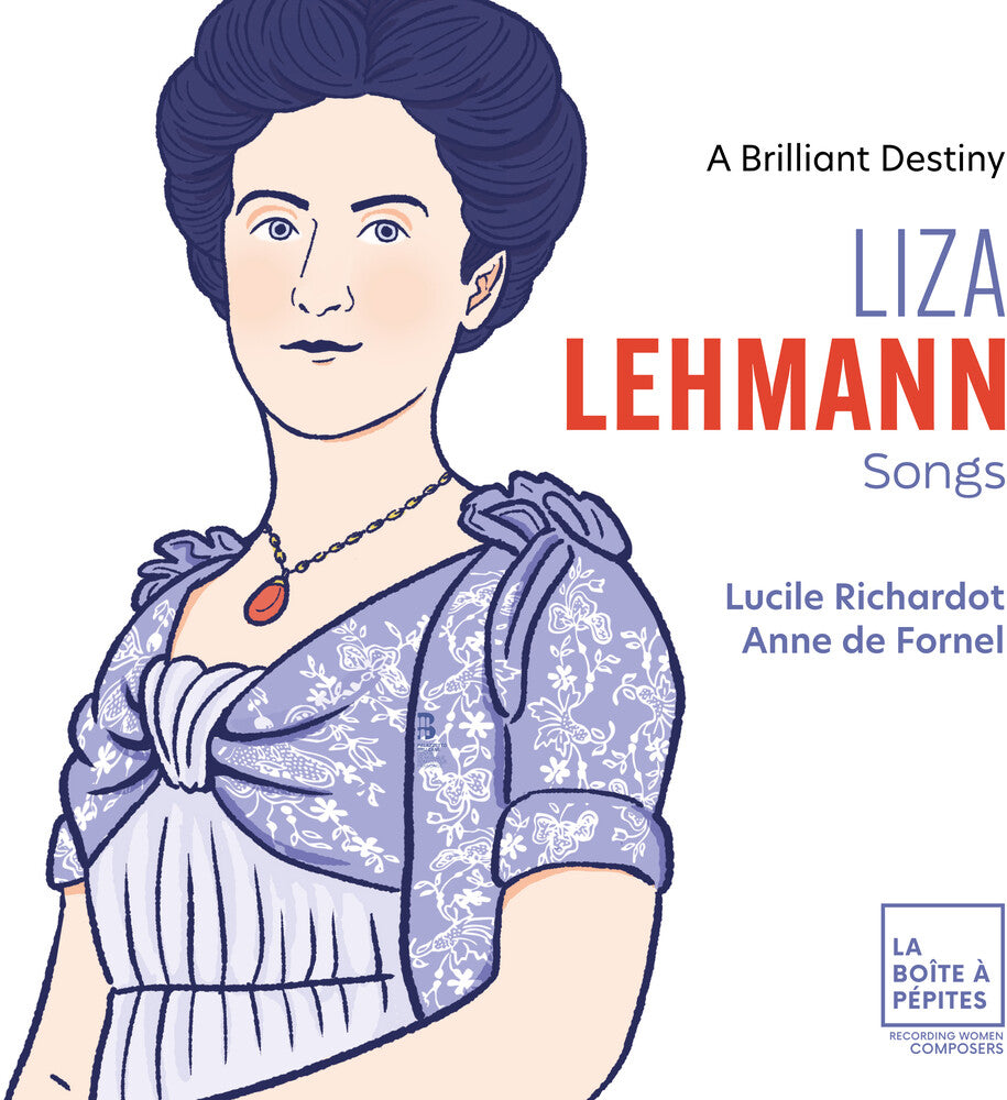 the album cover for Lucile Richardot / Fornel,Anne De - Liza Lehmann: Songs