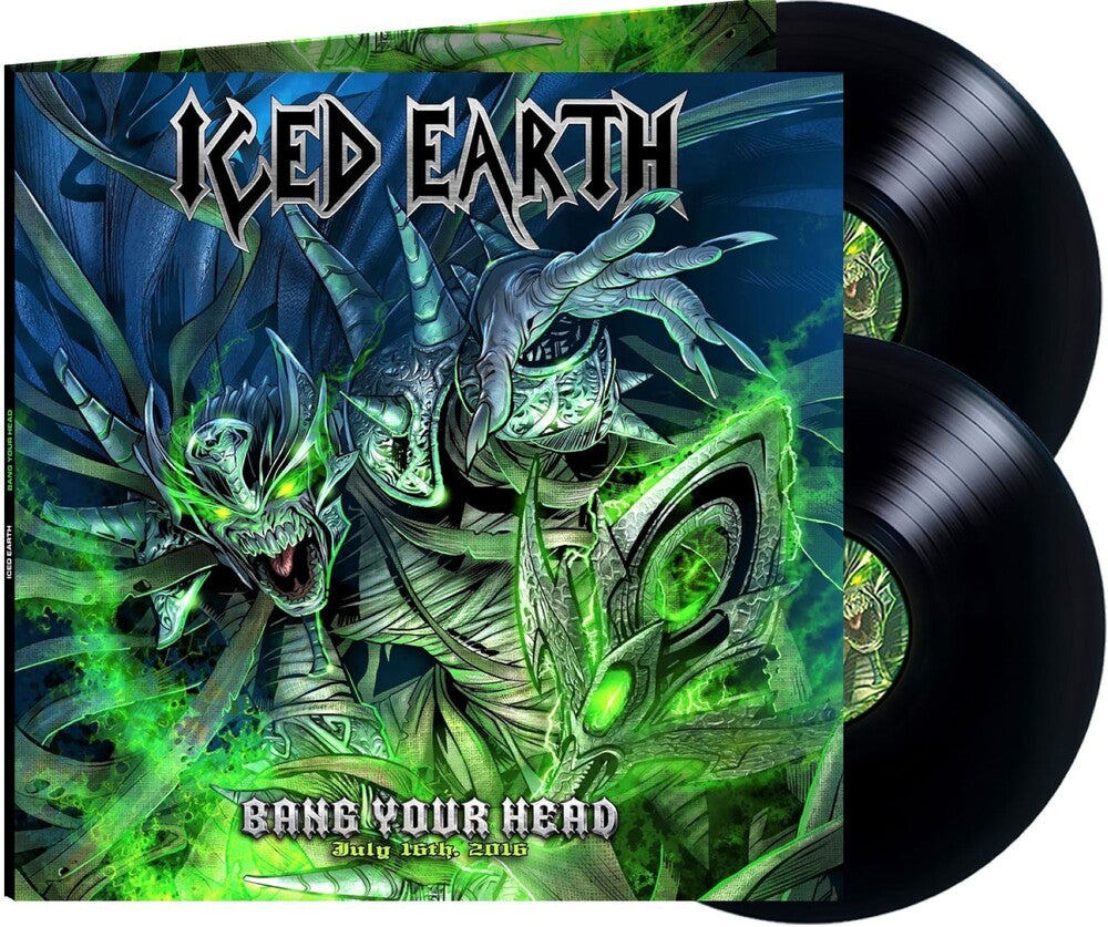 the album cover for Iced Earth - Bang Your Head (Gate)