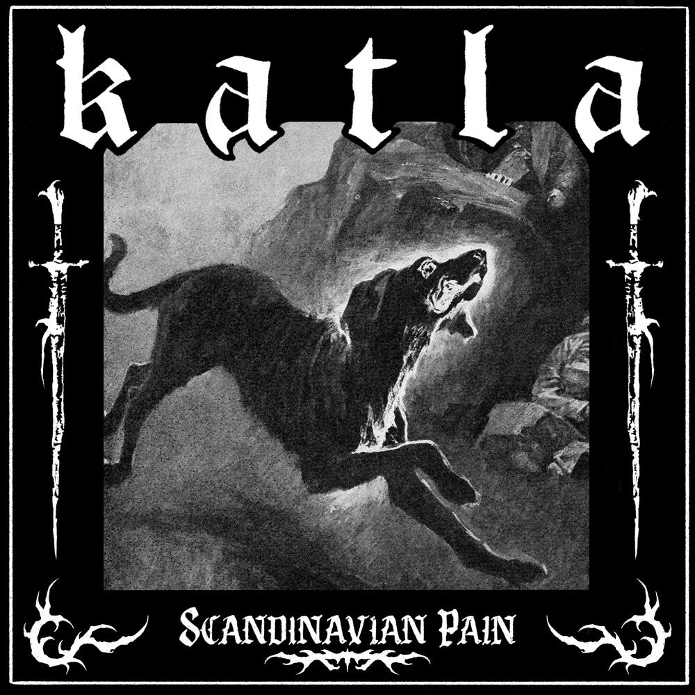 the album cover for Katla - Scandinavian Pain