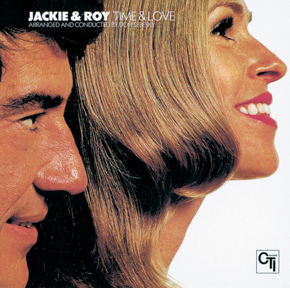 the album cover for Jackie & Roy - Time & Love (Jpn)