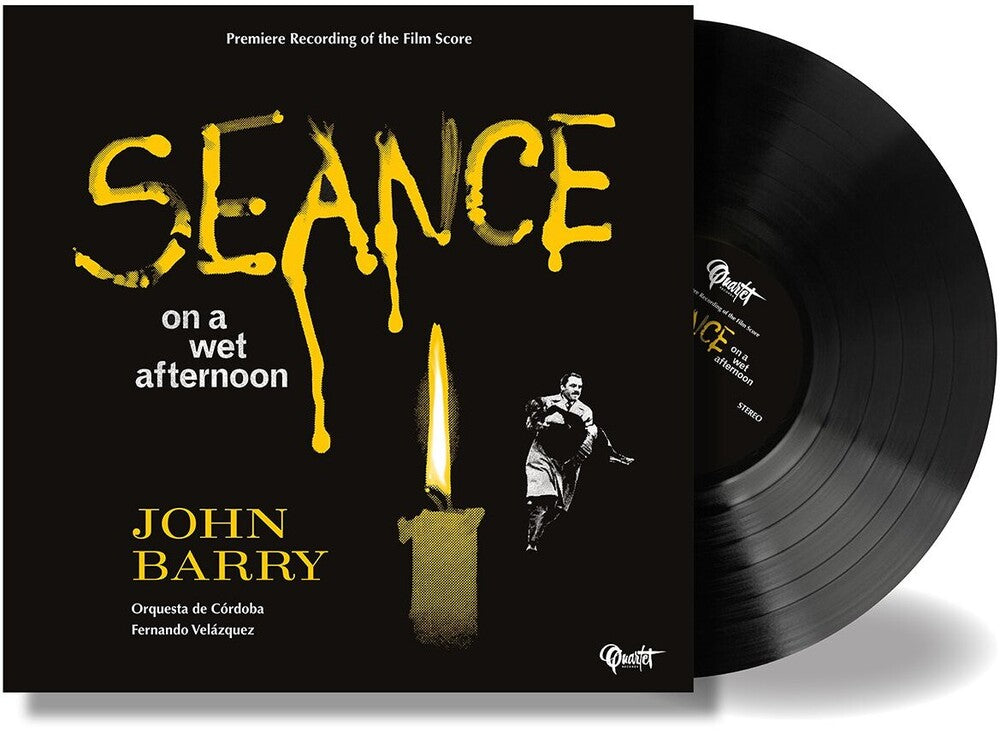 the album cover for John Barry (Ita) - Seance On A Wet Afternoon (Ita)