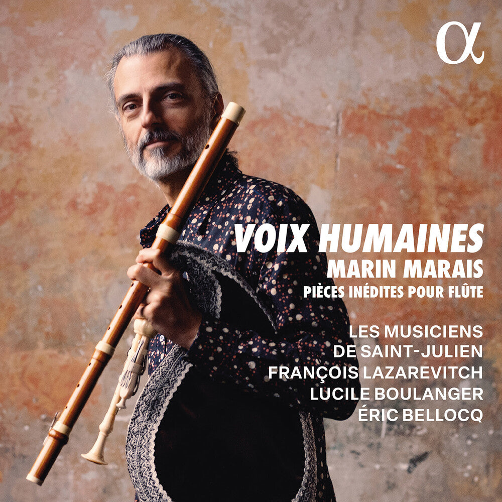 the album cover for Marais - Marais: Pieces Inedites Pour Flute - Voix Humaines