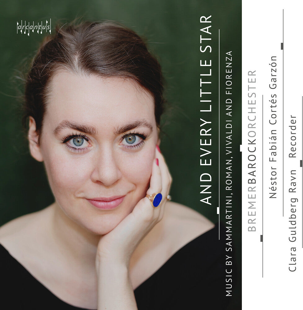 the album cover for Fiorenza / Helmich / Sammartini - And Every Little Star