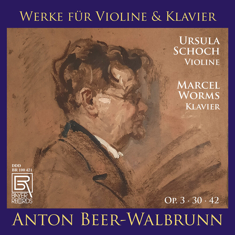 the album cover for Beer-Walbrunn - Works For Violin & Piano