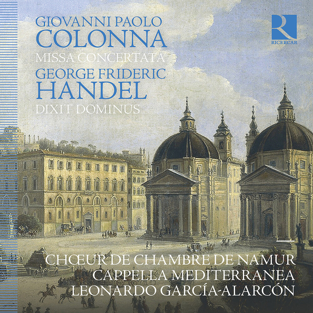 the album cover for Colonna / Handel - Colonna: Missa Concertata: Handel: Dixit Dominus