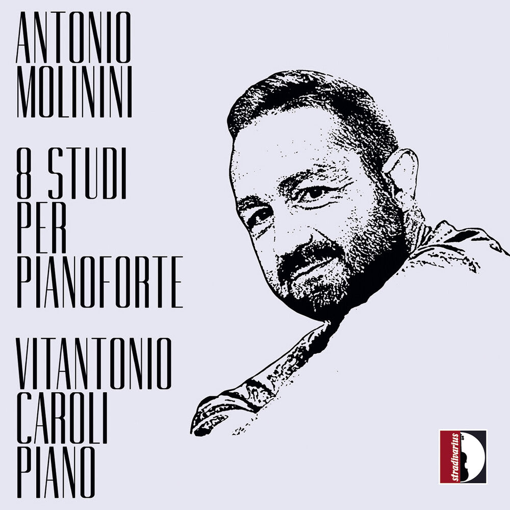 the album cover for Molinini - Antonio Molinini: 8 Studi Per Pianoforte - Vitanto