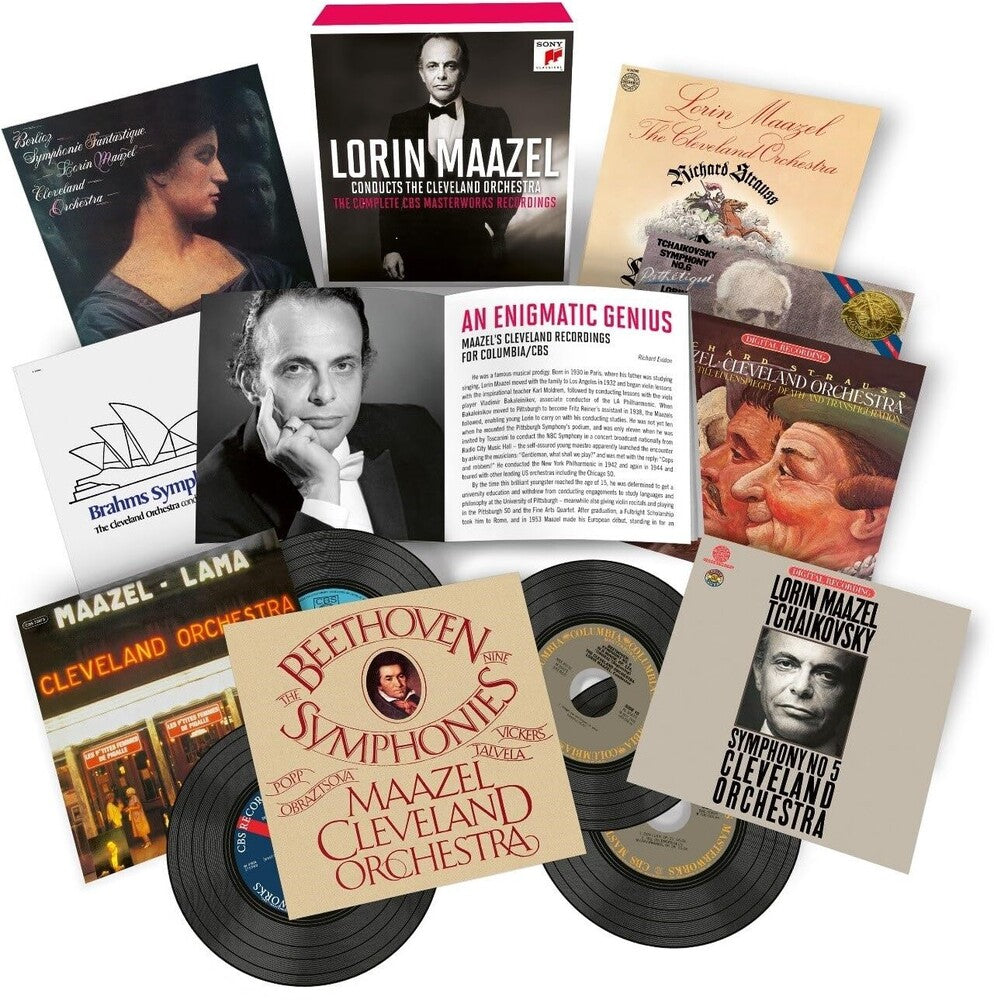 the album cover for Lorin Maazel - Lorin Maazel Conducts The Cleveland Orchestra (Uk)