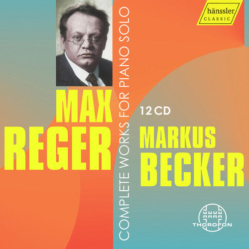 Reger / Becker - Complete Works For Piano Solo - Music CD