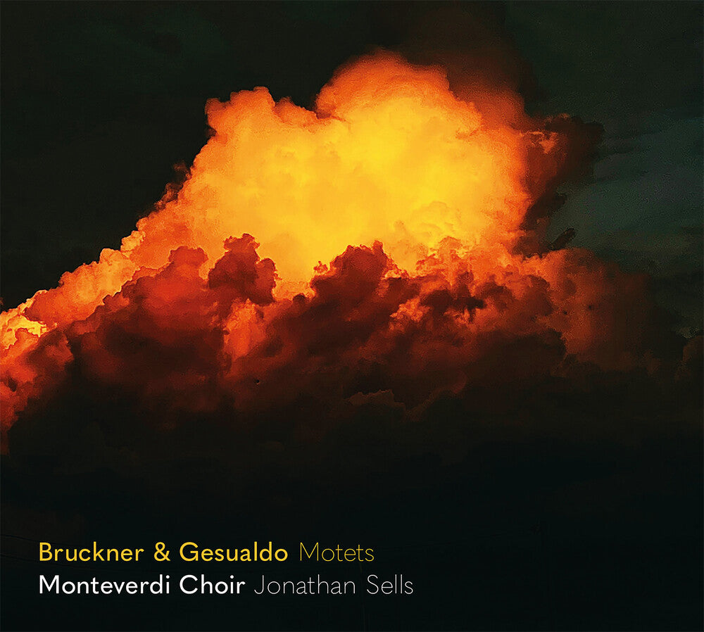 the album cover for Bruckner / Gesualdo / Monteverdi Choir - Echoing Across The Centuries