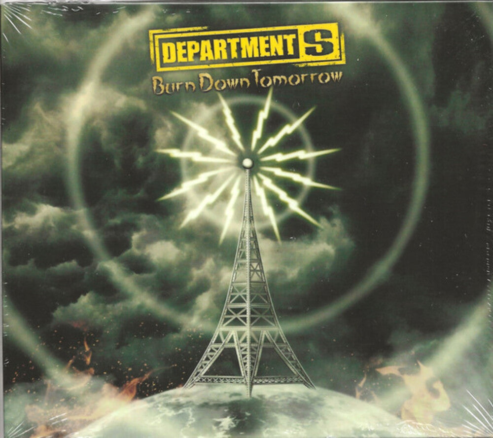 the album cover for Department S - Burn Down Tomorrow (Uk)