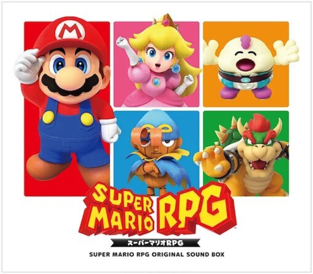 Super Mario Rpg Original Sound Box (Jpn) Music CD