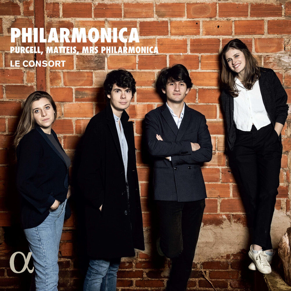 the album cover for Matteis / Purcell / Ayrton - Philarmonica