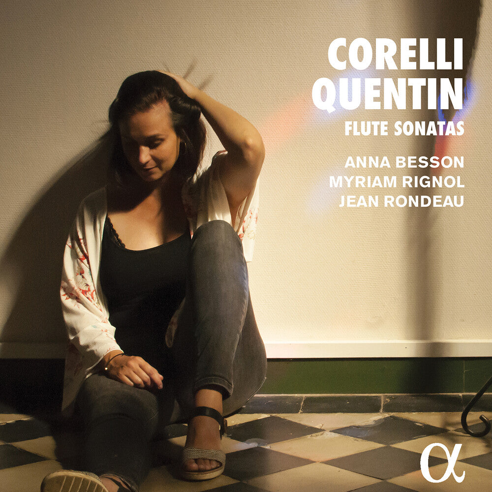 the album cover for Corelli / Quentin / Rondeau - Flute Sonatas