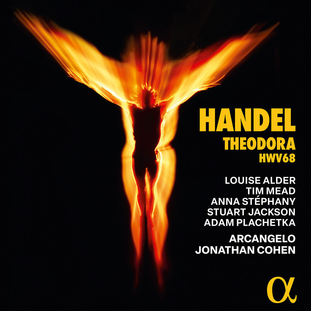 the album cover for Handel / Alder / Plachetka / Stephany - Theodora Hwv 60