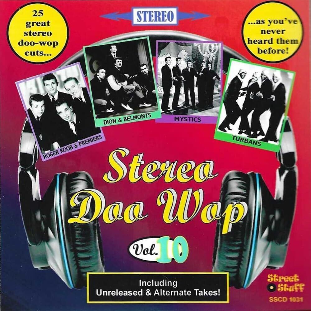 the album cover for Stereo Doo Wop 10 / Various - Stereo Doo Wop, Vol. 10