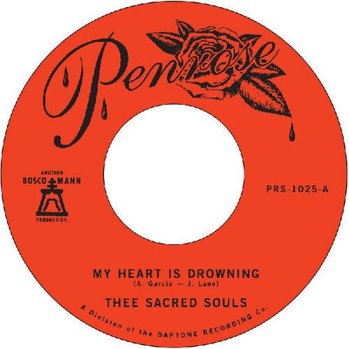 Thee Sacred Souls - My Heart Is Drowning B/w Stuck In The Mud - Vinyl Record