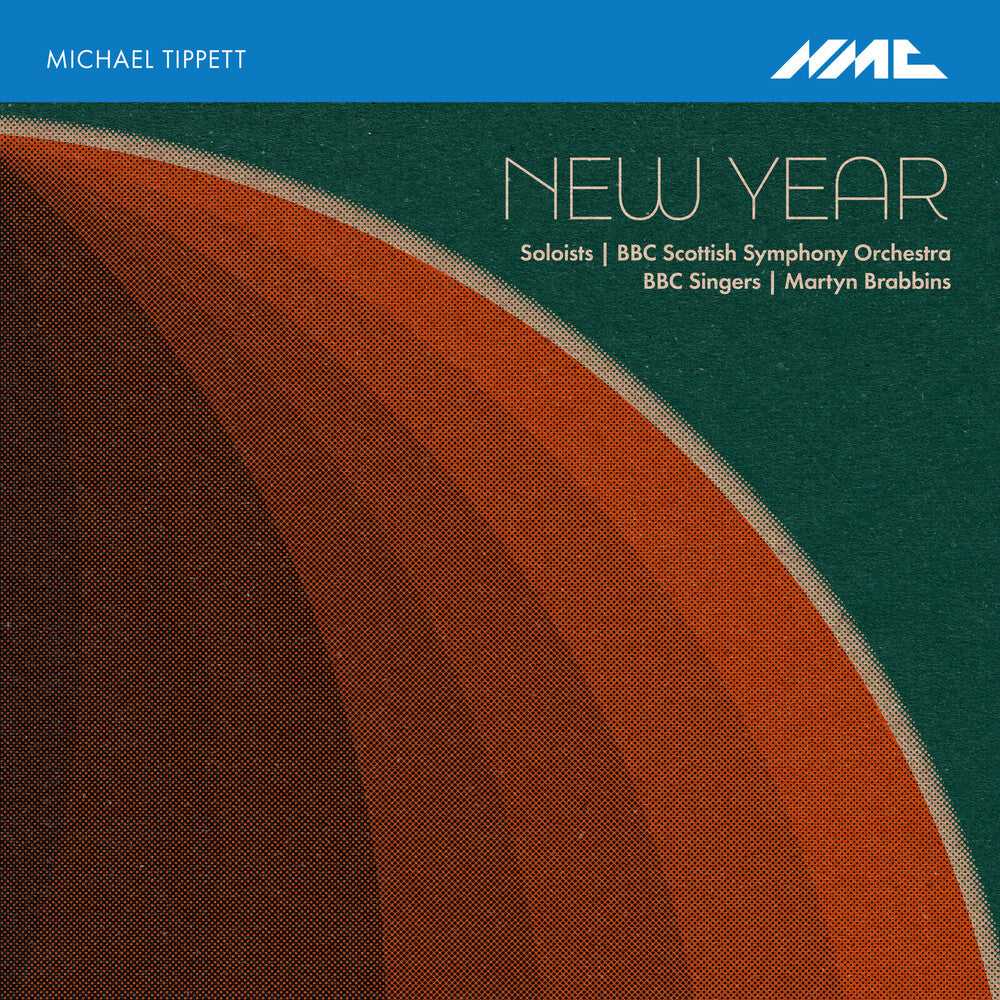the album cover for Martyn Brabbins / Bbc Scottish Sym Orch Singers - Michael Tippett: New Year