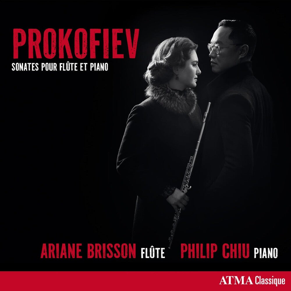 the album cover for Brisson, Ariane / Chiu, Philip - Prokofiev: Flute And Piano Sonatas